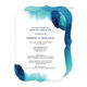 Blue Watercolor Invitations Image 1 of 7